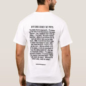 Sark Apologists T-shirt (Achterkant)