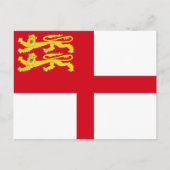 Sark Flag Briefkaart (Voorkant)