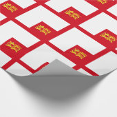 Sark Flag Cadeaupapier (Hoek)