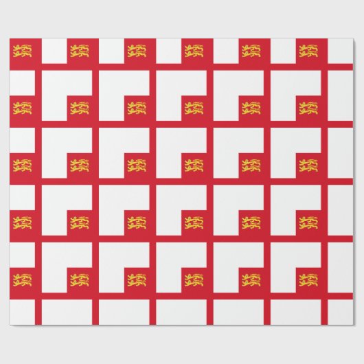 Sark Flag Cadeaupapier (Vlak)