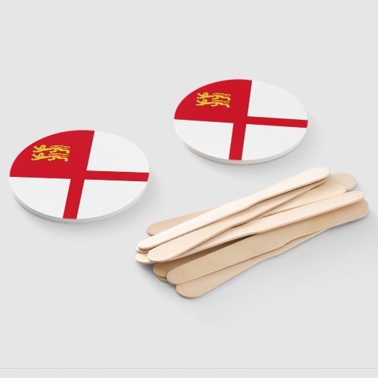 Sark Flag Handwaaier (Niet-gemonteerd)