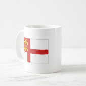 Sark Flag Koffiemok (Voorkant links)