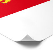 Sark Flag Poster (Hoek)