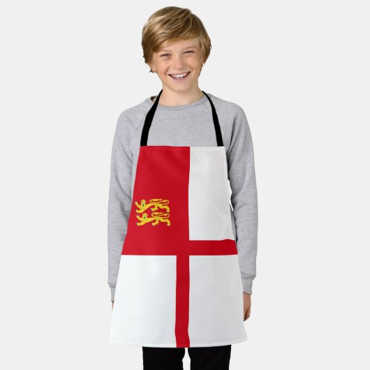 Sark Flag Schort (Gedragen)