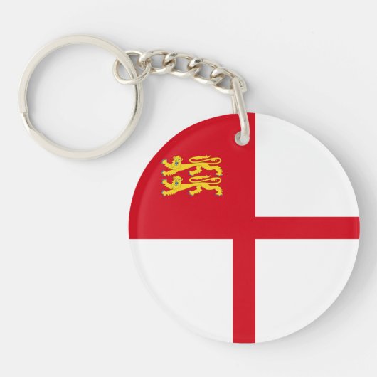 Sark Flag Sleutelhanger (Voorkant)