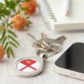 Sark Flag Sleutelhanger (Zijkant)