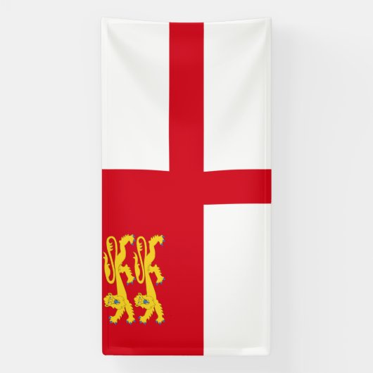 Sark Flag Spandoek (Verticaal)