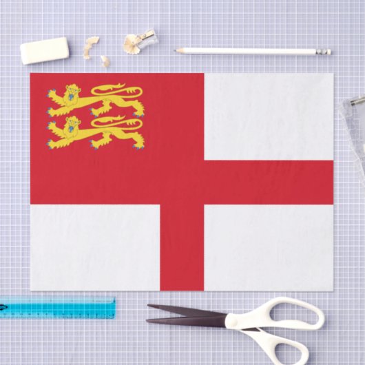 Sark Flag Tissuepapier (Craft)