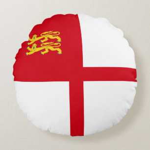 Sark-vlag Rond Kussen