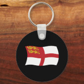 Sark Vlag Sleutelhanger (Voorkant)