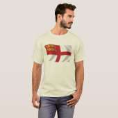 Sark Vlag T-shirt (Voorkant volledig)