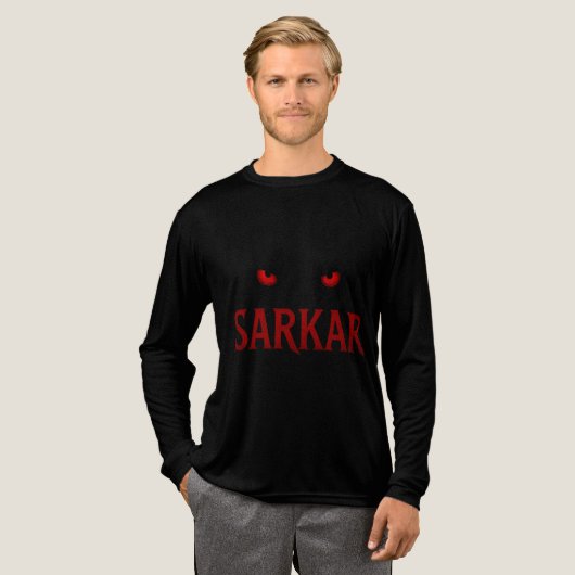 Sarkar Mode – Dangerous Streetwear Tee Tri-Blend Shirt (Voorkant)
