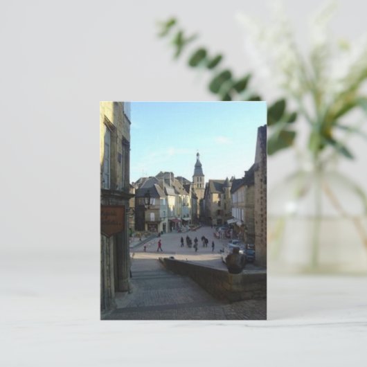 Sarlat - briefkaart (Staand voorkant)