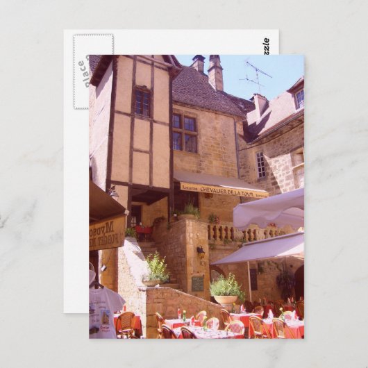 Sarlat - briefkaart (Voorkant / Achterkant)