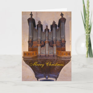 Sarlat orgel feestdagen kaart