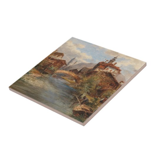 Sarnen – Emil Barbarini Tegeltje (Zijkant)