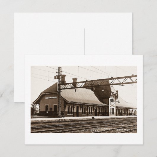 Sarnia Tunnel - Louis Pesha Briefkaart (Voorkant / Achterkant)