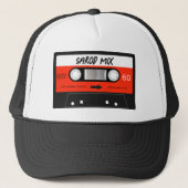Sarod Mixtape Retro Red  Cassettebandje Trucker Pet (Voorkant)