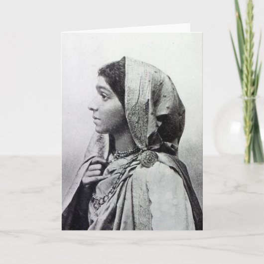 Sarojini Naidu Kaart (Voorkant)