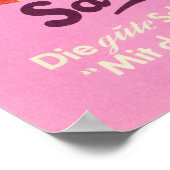 SAROTTI CHOCOLATES & SNOEPJES Retro German Advert Poster (Hoek)