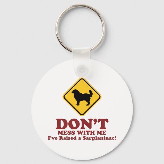 Sarplaninac Sleutelhanger (Voorkant)
