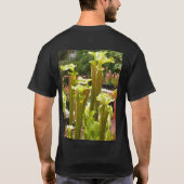 Sarracenia flava Foto Shirt (voor en achter) (Achterkant)