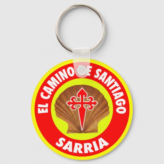 Sarria Sleutelhanger (Voorkant)