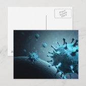 SARS Coronavirus Briefkaart (Voorkant / Achterkant)