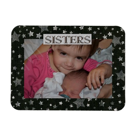 Sars Sister Photo Premium Magnet Magneet (Horizontaal)
