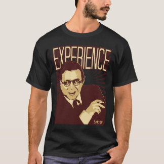 Sartre — Ervaring T-shirt