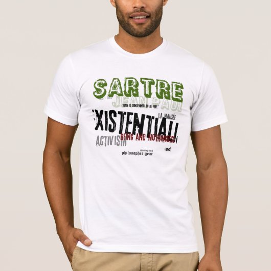 SARTRE T-SHIRT (Voorkant)