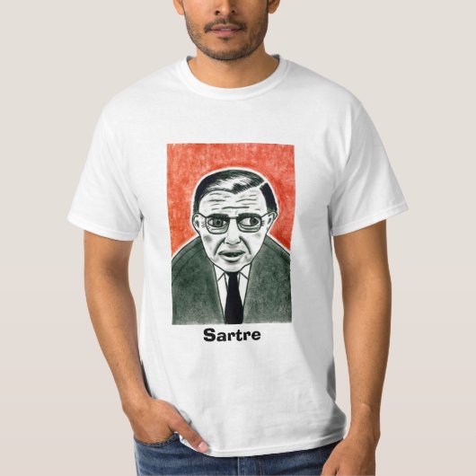 Sartre T-Shirt (Voorkant)