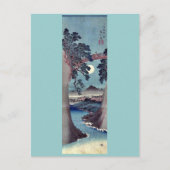 Saruhashi Bridge, door Ando, Hiroshige Briefkaart (Voorkant)