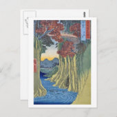 Saruhashi Monkey Bridge Kai Briefkaart (Voorkant / Achterkant)