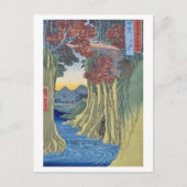 Saruhashi Monkey Bridge Kai Briefkaart (Voorkant)