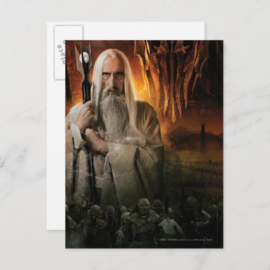 SARUMAN™ en Foes Briefkaart (Voorkant / Achterkant)