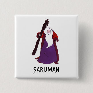 SARUMAN(TM)-Button Vierkante Button 5,1 Cm
