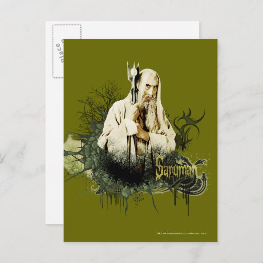 SARUMAN™ Vector Collage Briefkaart (Voorkant / Achterkant)