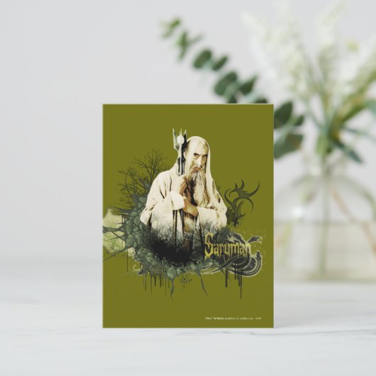 SARUMAN™ Vector Collage Briefkaart (Staand voorkant)