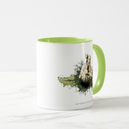 SARUMAN™ Vector Collage Mok (Voorkant rechts)