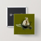 SARUMAN™ Vector Collage Vierkante Button 5,1 Cm (Voorkant /achterkant)