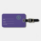 SaS-Bagagelabel Bagagelabel (Voorkant horizontaal)