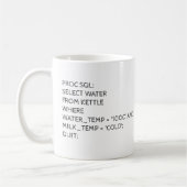 SAS Code Geek SQL-tekst Koffiemok (Links)