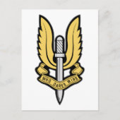 SAS-insignia Briefkaart (Voorkant)