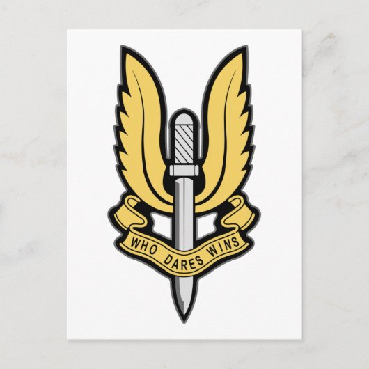 SAS-insignia Briefkaart (Voorkant)