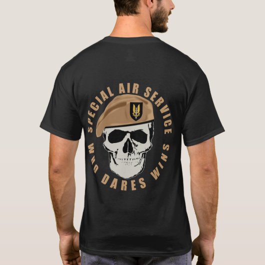 SAS Skull T-shirt (Achterkant)