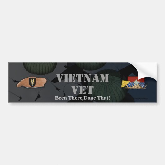 SAS Special Air Service Vietnam bumpersticker (Voorkant)