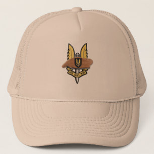 SAS speciale badge voor de luchtdienst oorlogsvett Trucker Pet