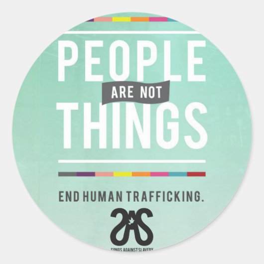 SAS-Stickers Ronde Sticker (Voorkant)