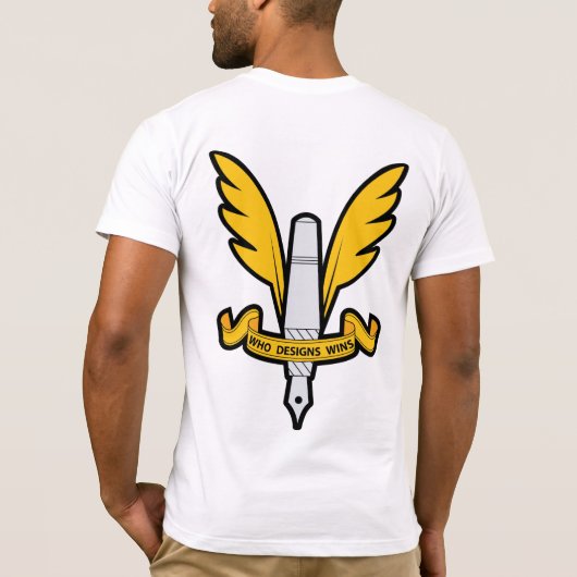 SAS t-shirt (Achterkant)